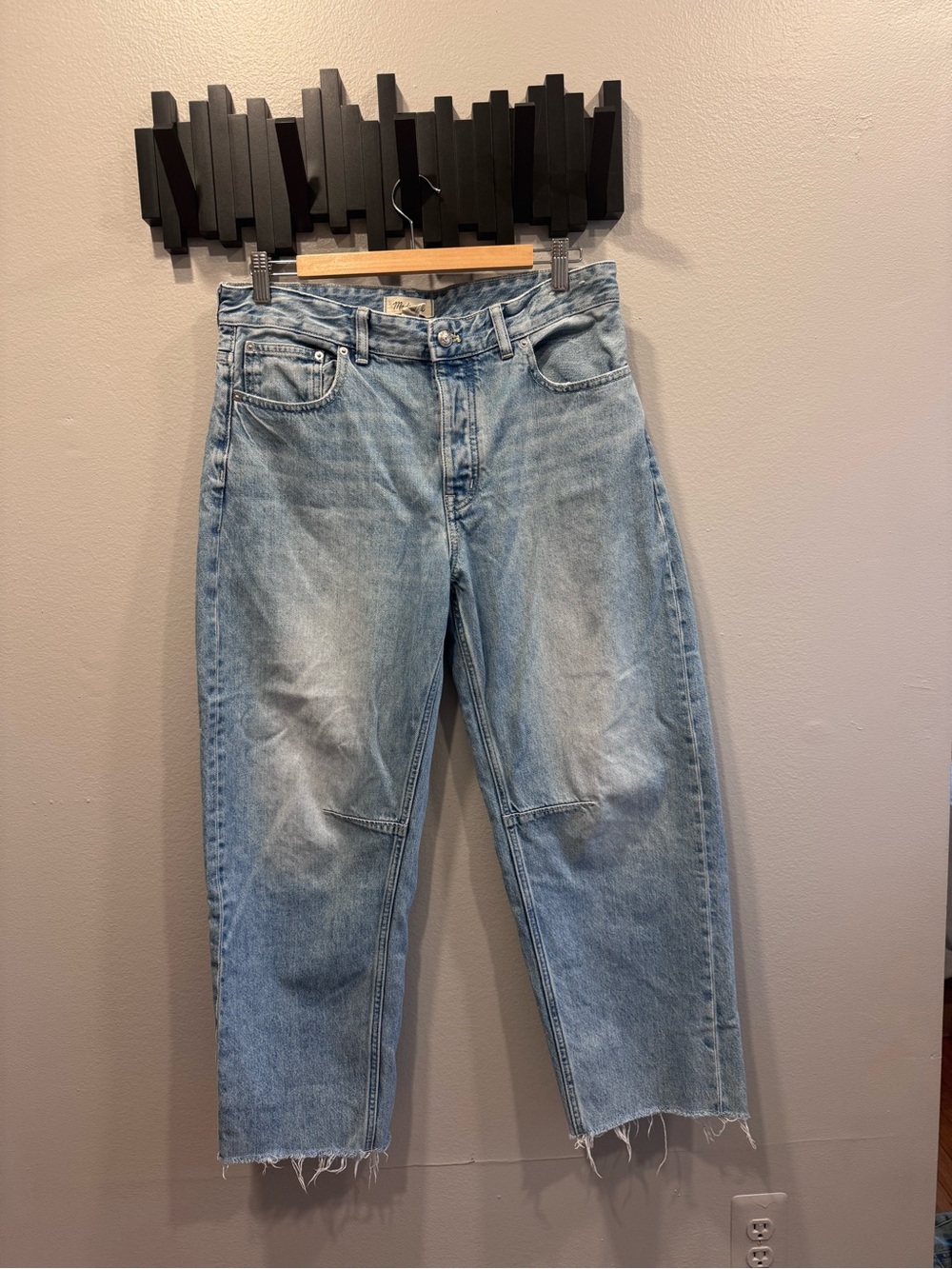 Madewell Vintage Wash Relaxed Barrel Jeans